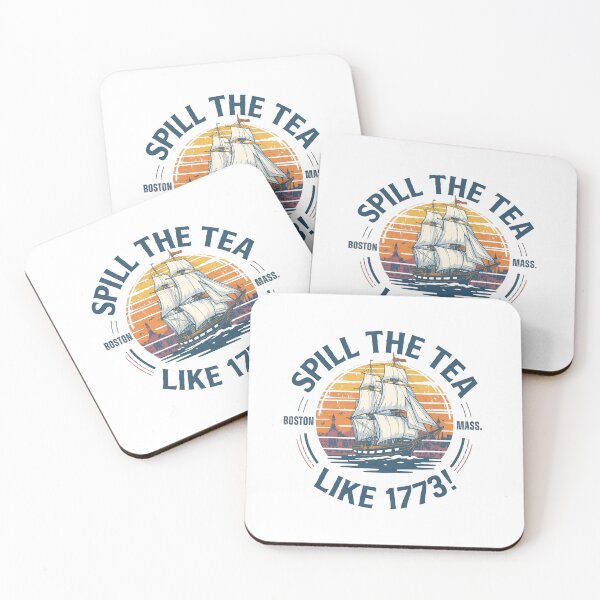 Item preview, Spill the tea like 1773! designed and sold by NicMacTees.