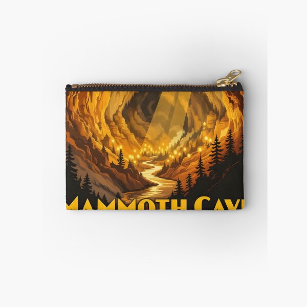 Item preview, Mammoth Cave, Kentucky: Vintage-Style Painterly Travel Poster designed and sold by LSVart.