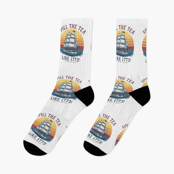 Item preview, Spill the tea like 1773! designed and sold by NicMacTees.