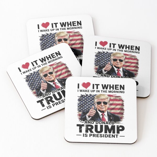 Item preview, I Love It When I Wake Up And Trump Is President Trump  designed and sold by VerseFarm.