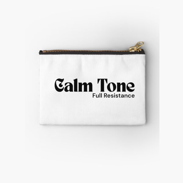 Item preview, Calm Tone. Full Resistance. – Minimalist Text Design | Dark Humor Quote | RETL Style designed and sold by RETL.