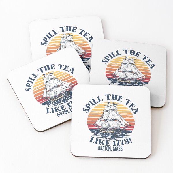 Item preview, Spill the tea like 1773! designed and sold by NicMacTees.