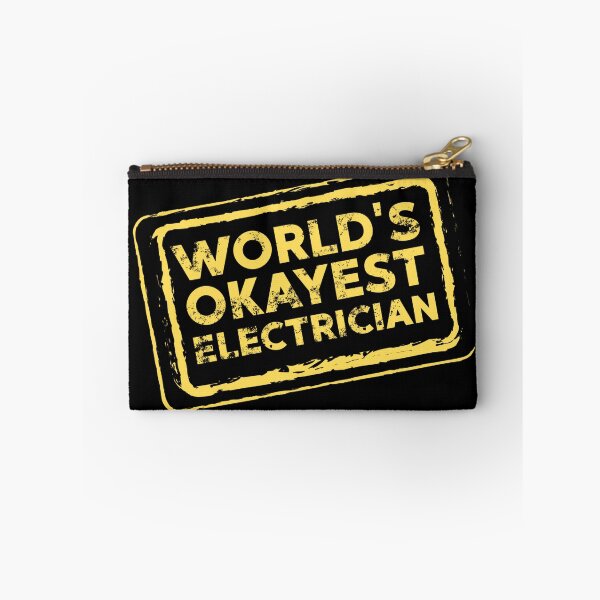 Item preview, World's Okayest Electrician Funny Sarcastic Electricity  designed and sold by ZACK ART.
