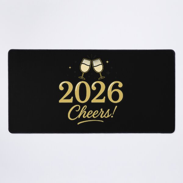 Item preview, 2026 Cheers! New Year Champagne Celebration Tee designed and sold by PunchDrop.