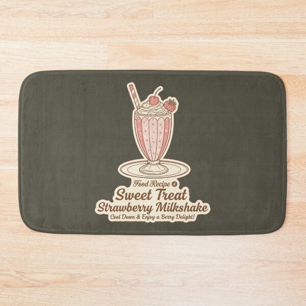 Item preview, Sweet Treat Strawberry Milkshake - Cool Down & Berry Delight designed and sold by AwesomeBeyondLimits.