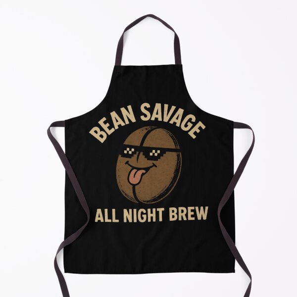 Item preview, Coffee Pun - Bean Savage All Night Brew designed and sold by DemureArtsy.