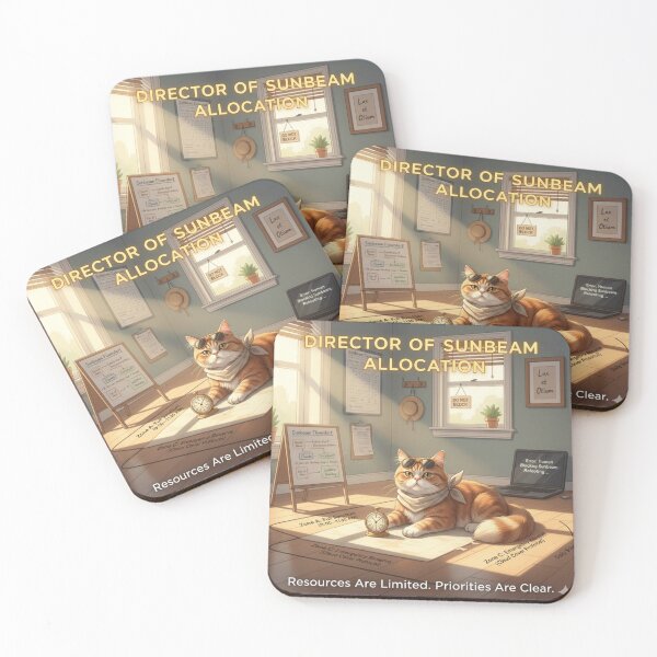 Item preview, CAT DIRECTOR OF SUNBEAM ALLOCATION designed and sold by ASABCreative.