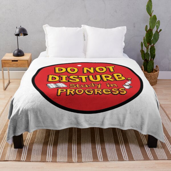 Item preview, Do Not Disturb Study In Progress designed and sold by variant designer.