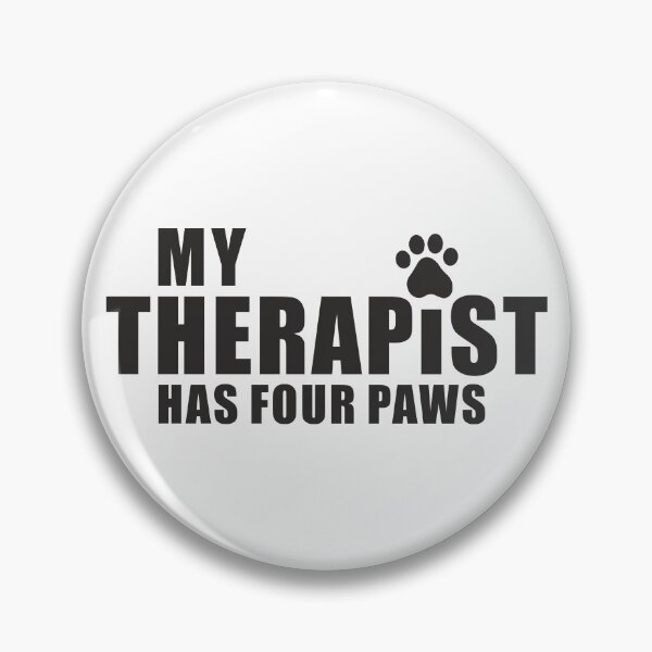 Item preview, My Therapist Has Four Paws Funny Dog Mom Pet Lover designed and sold by ArystDesign.