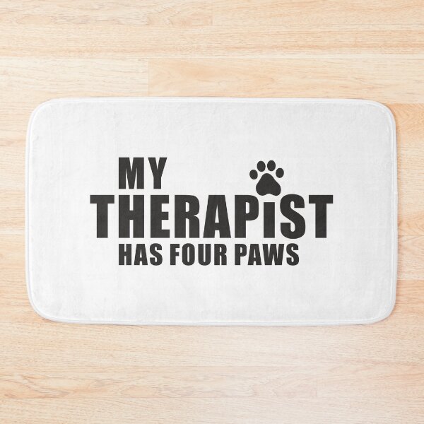 Item preview, My Therapist Has Four Paws Funny Dog Mom Pet Lover designed and sold by ArystDesign.