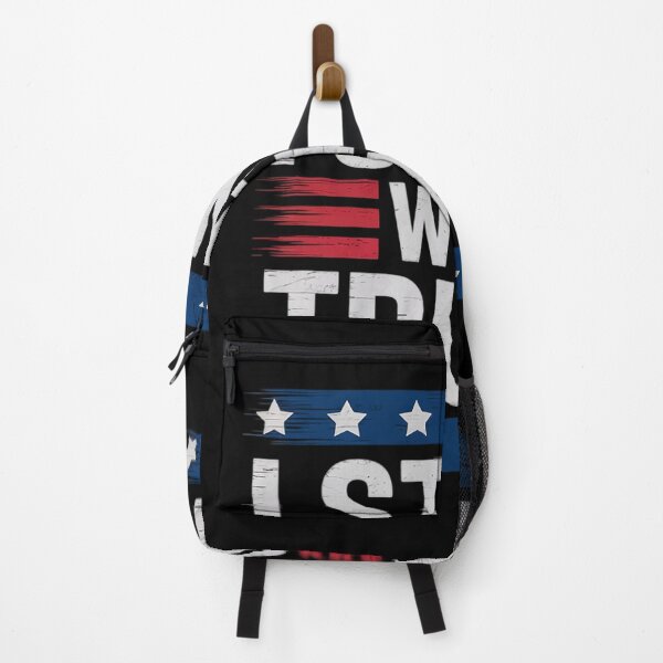 Item preview, I Stand With Trump American Flag USA Trump Supporter  designed and sold by KotexTemu.