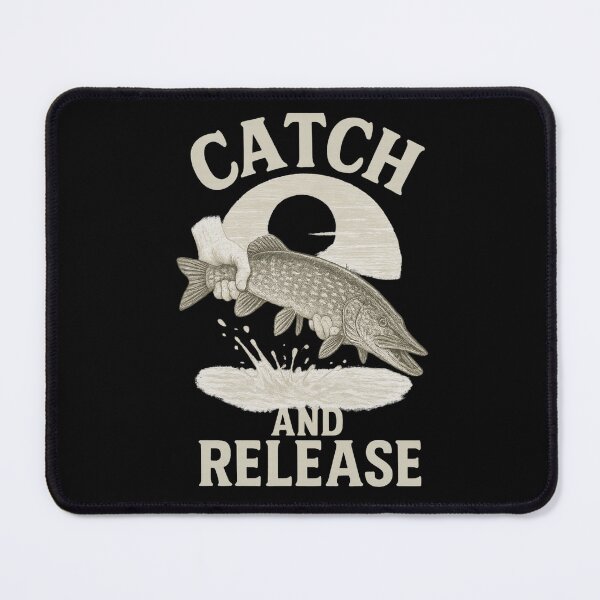 Item preview, Catch & Release – Sustainable Fishing Design designed and sold by WildBoysShop.