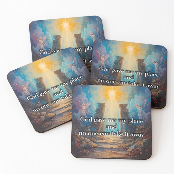Item preview, God gave me my place, and no one can take it away.  designed and sold by Tatipiman.