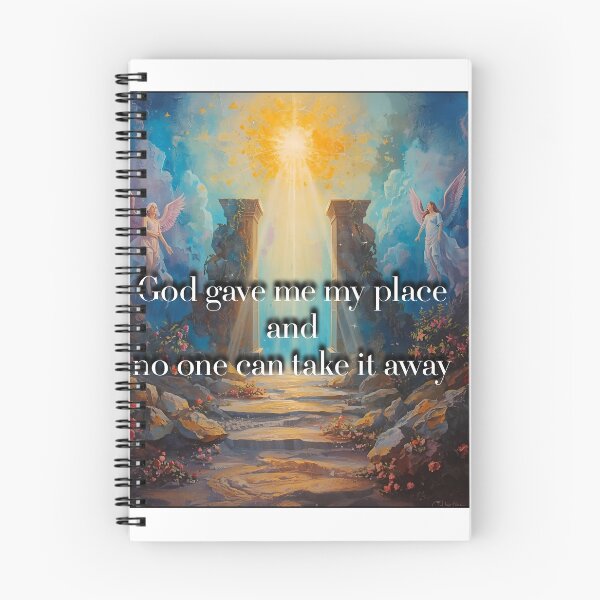 Item preview, God gave me my place, and no one can take it away.  designed and sold by Tatipiman.