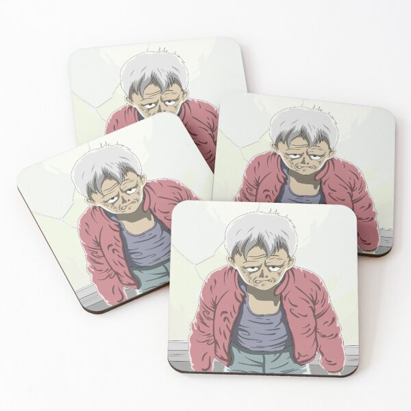 Item preview, Takashi | Color Manga Illustration: Mutant Child, Old Man, and Expression of Suffering designed and sold by Keltoi-art.