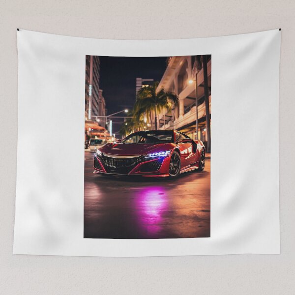 Item preview, Palm Boulevard Supercar Night Scene designed and sold by RevUpDesign.