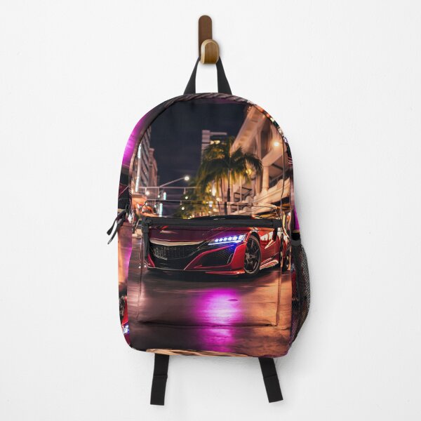 Item preview, Palm Boulevard Supercar Night Scene designed and sold by RevUpDesign.