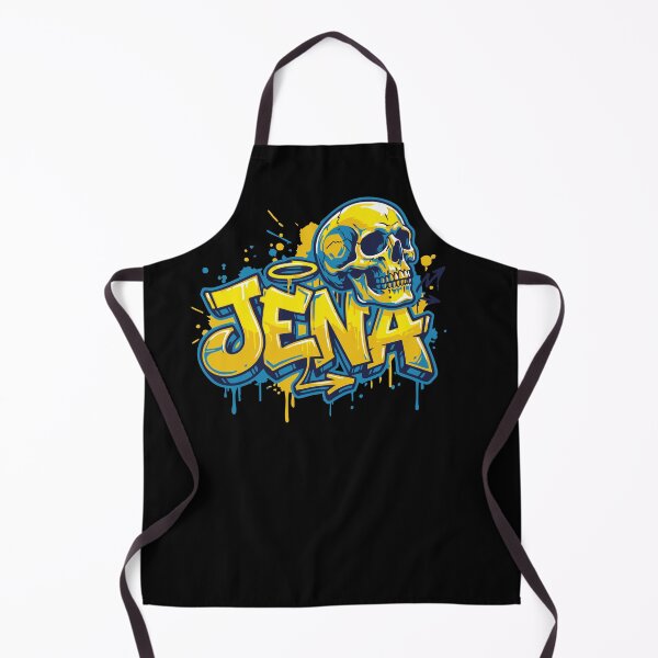 Item preview, Favorite city Jena (Thuringia) – Graffiti Skull Design designed and sold by drizzd.