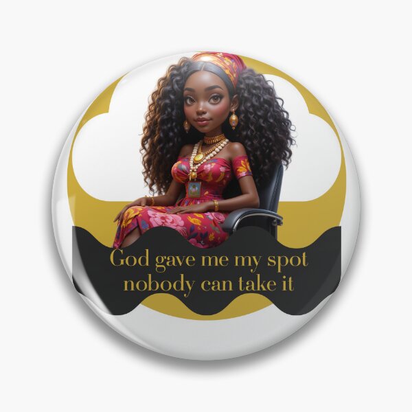 Item preview, God gave me my spot — nobody can take it  designed and sold by Tatipiman.