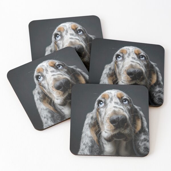 Item preview, Blue Eyed Basset Bleu designed and sold by Elisabeth Lucas.