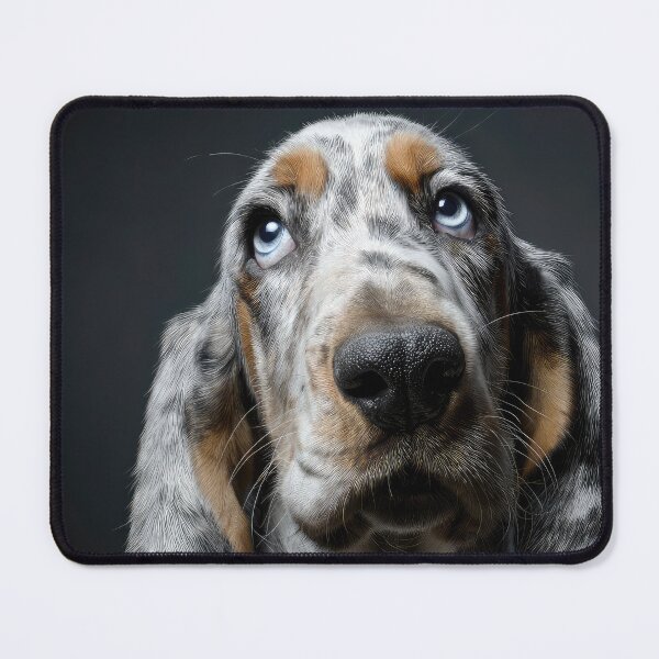Item preview, Blue Eyed Basset Bleu designed and sold by Elisabeth Lucas.