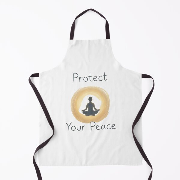 Item preview, Protect Your Peace – Mental Health Boundaries and Inner Calm Quote designed and sold by CuteOasis.