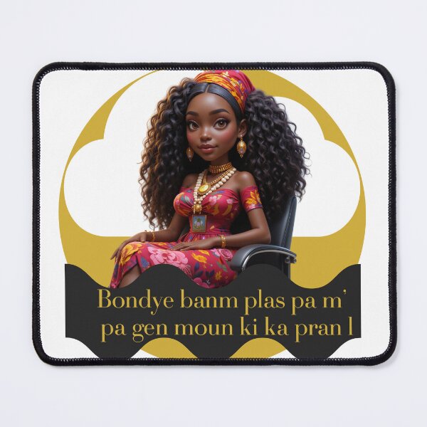 Item preview, Bondye banm plas pa m; pa gen moun ki ka pran l designed and sold by Tatipiman.