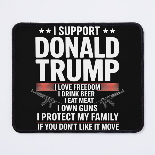 Item preview, I Support Donald Trump I Love Freedom I Drink Beer designed and sold by KotexTemu.