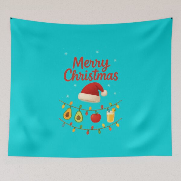 Item preview, Merry Christmas Tropical Lights Design designed and sold by annenambiro.