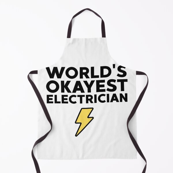 Item preview,  World's Okayest Electrician Funny Sarcastic Electricity  designed and sold by ZACK ART.
