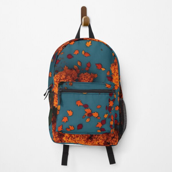 Item preview, Autumn Leaves Pattern – Warm Orange Foliage from Above designed and sold by miletes17Studio.