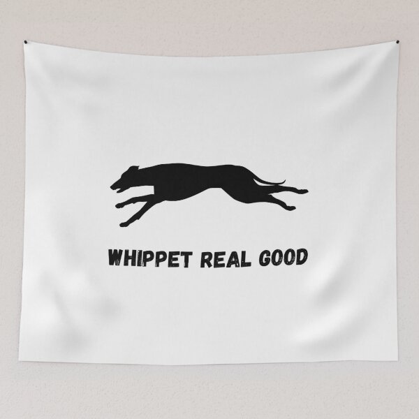 Item preview, Whippet Real Good – Funny Whippet Dog Silhouette Design designed and sold by Panoramax.