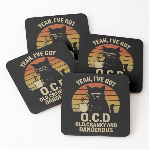 Item preview, Yeah, I've got OCD Old Cranky And Dangerous designed and sold by DemureArtsy.