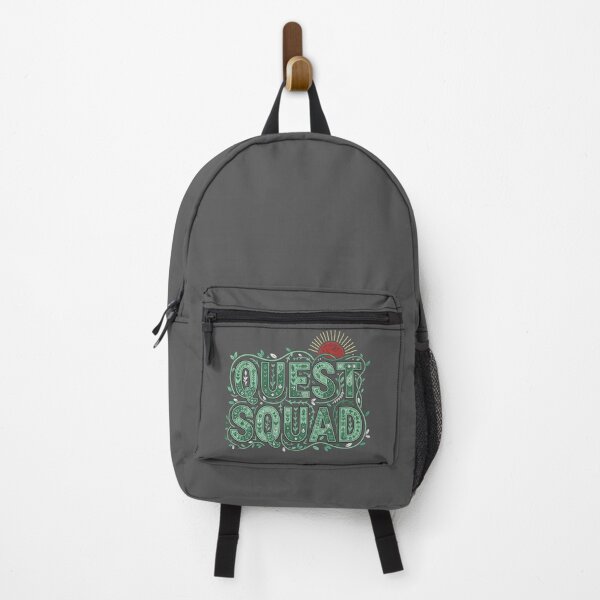 Item preview, Quest Squad botanical adventure lettering art designed and sold by OddlyMerch.