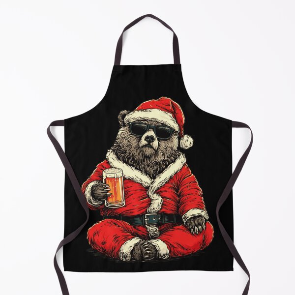 Item preview, Funny Beer Santa Bear Holiday Christmas designed and sold by k3rstman1.
