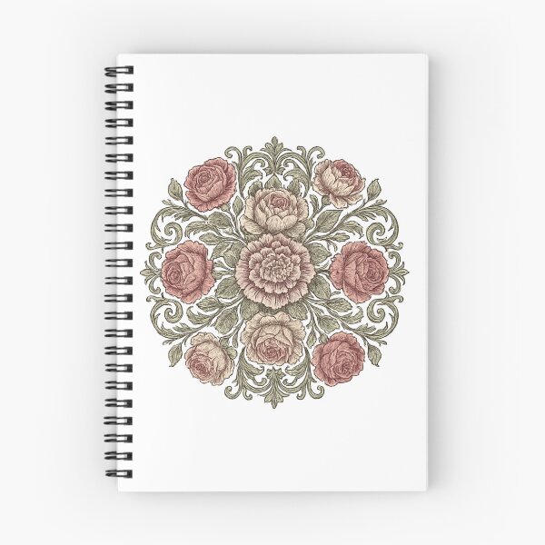 Item preview, Flower Mandala - Vintage Botanical Style designed and sold by Gradasdaughter.