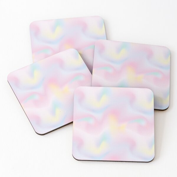 Aperçu de l'œuvre Fond à motif pastel holographique créée et vendue par DesignPMG.