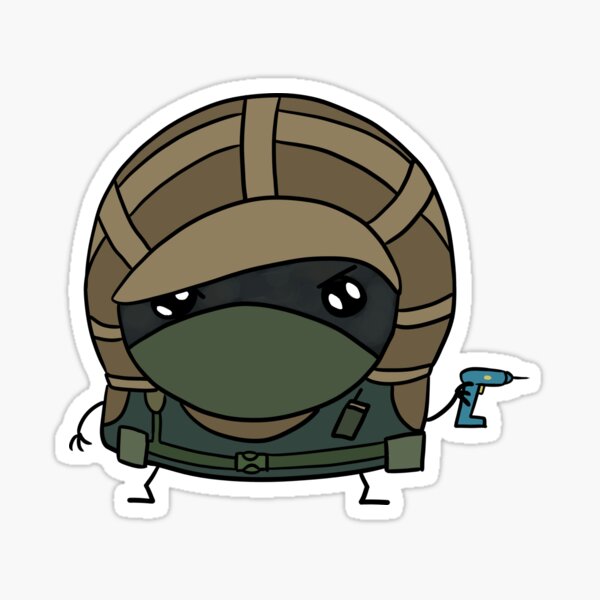 Smol Defender Sticker