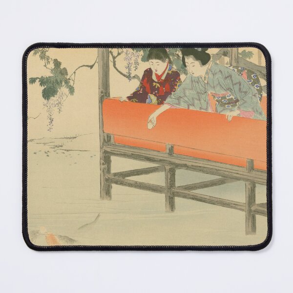Item preview, Saishoku Kenbi Series — “[Fuji-Nami] / [Mizuno Toshikata's Paintings of Beautiful Women ]” (Ancient Japan, Public Domain) designed and sold by Yohei-Studio.