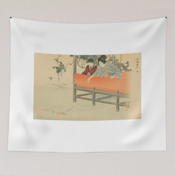 Item preview, Saishoku Kenbi Series — “[Fuji-Nami] / [Mizuno Toshikata's Paintings of Beautiful Women ]” (Ancient Japan, Public Domain) designed and sold by Yohei-Studio.
