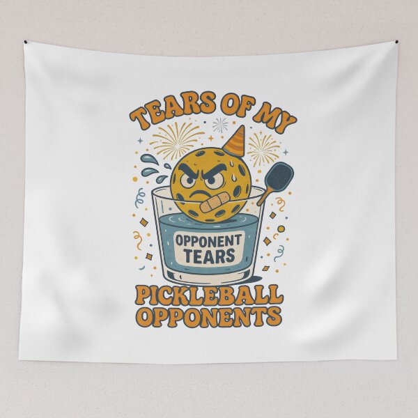 Item preview, Tears Of My Pickleball Opponents designed and sold by DemureArtsy.
