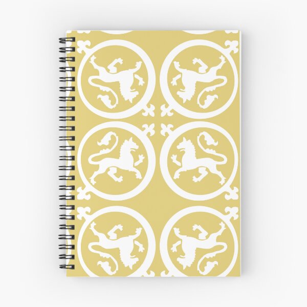 Item preview, Medieval floor tile lion pattern designed and sold by Aisling Tierney.