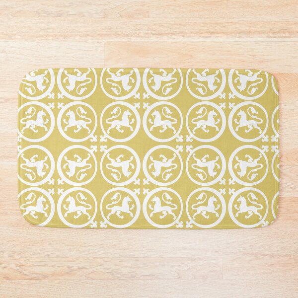 Item preview, Medieval floor tile lion pattern designed and sold by Aisling Tierney.