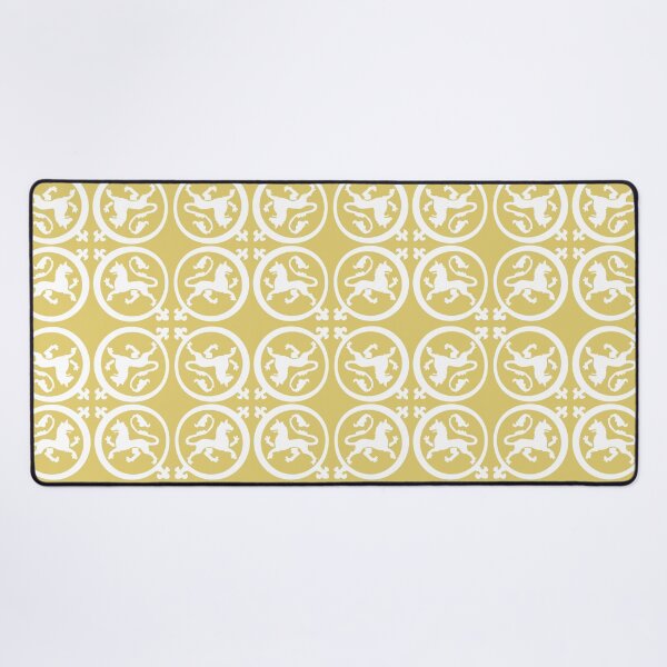Item preview, Medieval floor tile lion pattern designed and sold by Aisling Tierney.