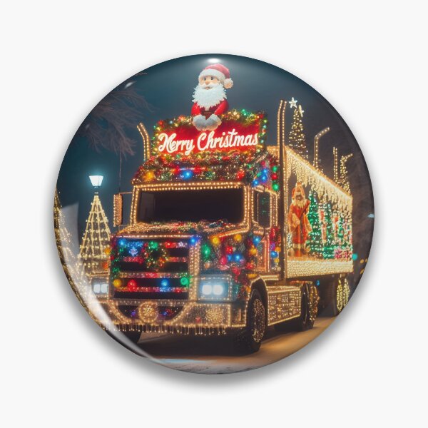 Item preview, feliz navidad camion designed and sold by AI-Only Creations.