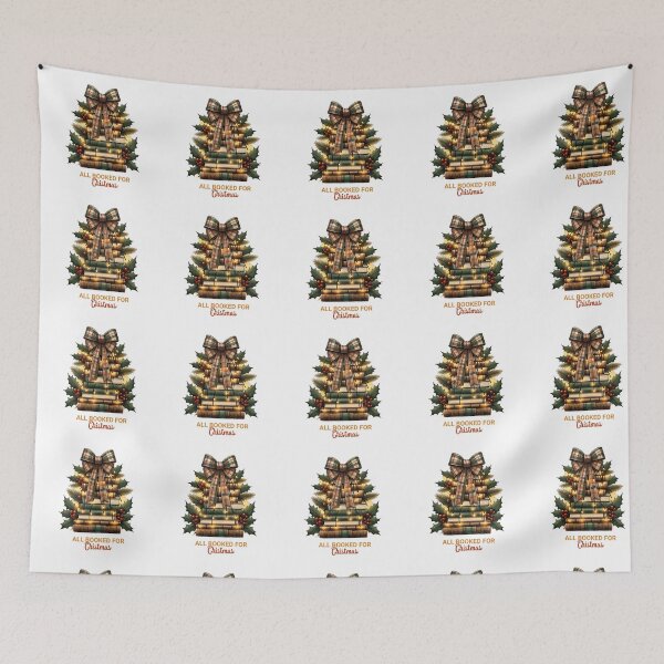 Item preview, All Booked for Christmas designed and sold by schoolarts.
