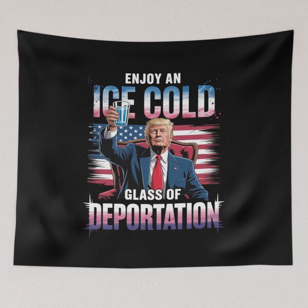 Item preview, ICE Enjoy An Ice Cold Glass Of Deportation 2  designed and sold by KotexTemu.