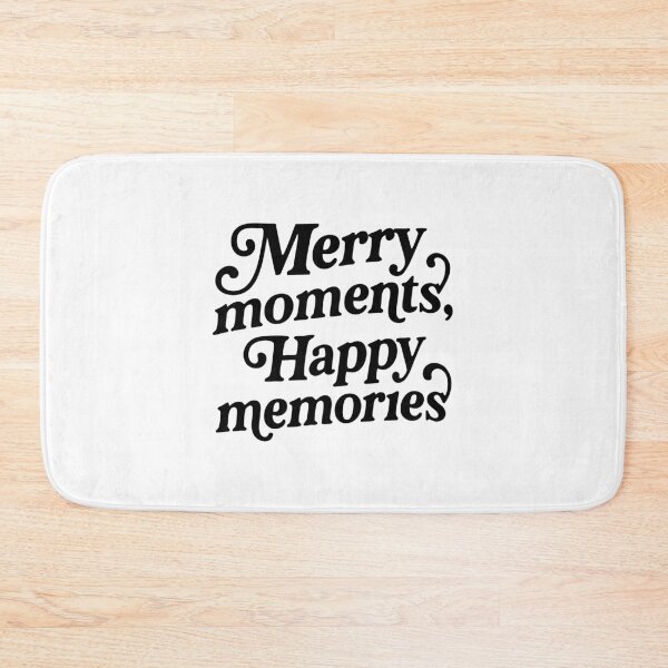 Item preview, Merry moments happy memories,positive vibes designed and sold by CloudyPress.