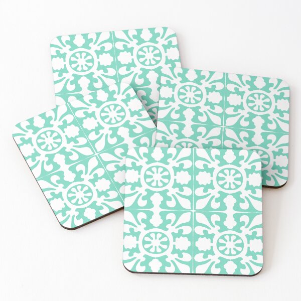 Item preview, Copy of Copy of Medieval floor tile flyer de lys pattern designed and sold by Aisling Tierney.