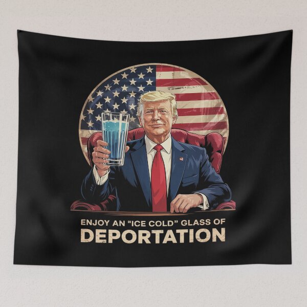Item preview, ICE Enjoy An Ice Cold Glass Of Deportation 4  designed and sold by KotexTemu.